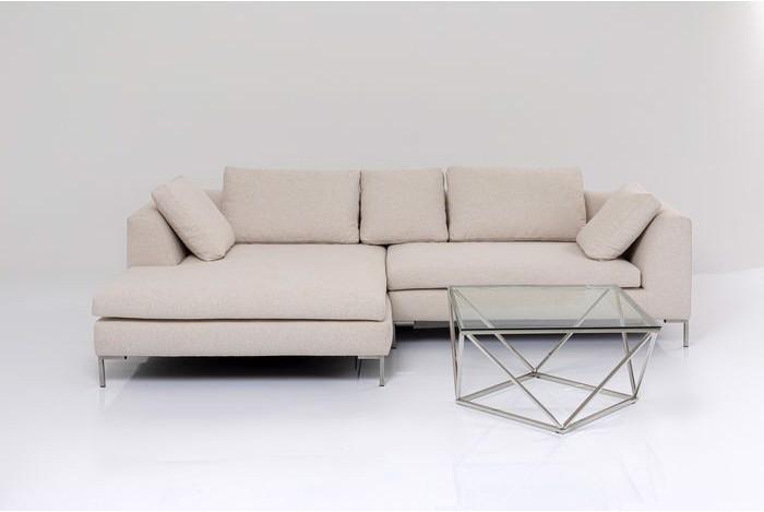 Immagine prodotto Kare Design Divano angolare Gianni Creme a sinistra (Divano ad angolo)