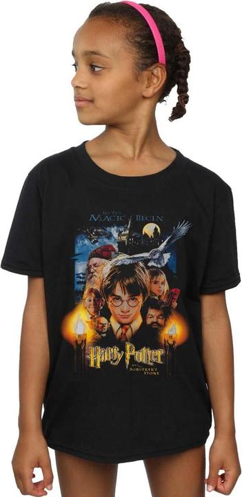 Produktbild The Sorcerer's Stone Poster TShirt Mädchen (128)