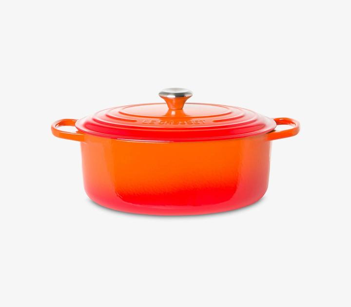 Productafbeelding Le Creuset Roostersignatuur (31 cm, Braadpan + kasserol, Gietijzer)