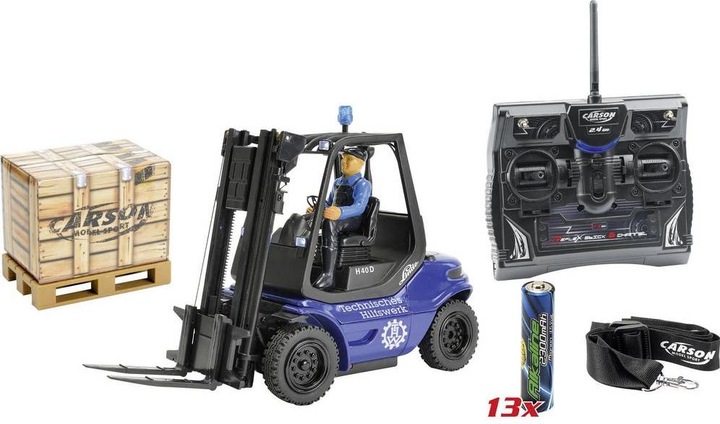 Image du produit Carson Modèles réduits de chariots élévateurs THW 1 (RTR Prêt à fonctionner)