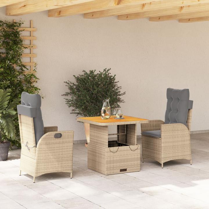 Produktbild vidaXL Garten Essgruppe