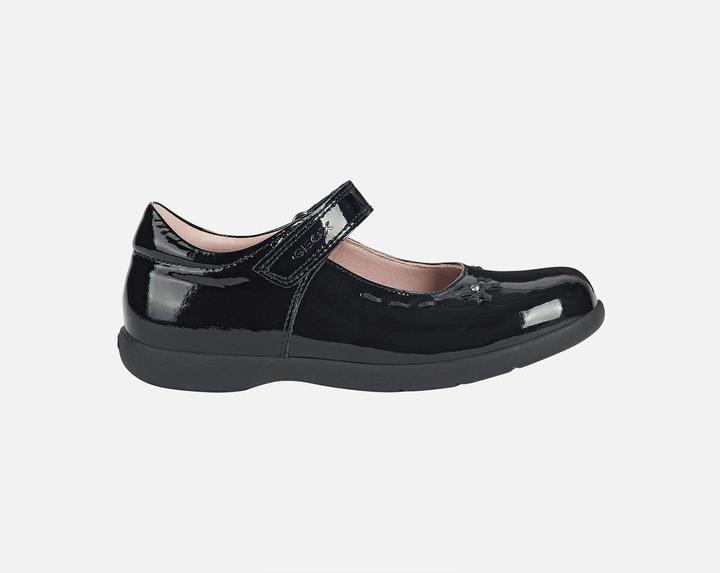 Produktbild Geox Mädchen Riemchenschuhe Naimara Ballerina Lackleder (34)