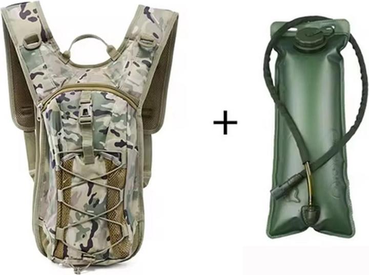 Image du produit Extralink Sac à dos militaire pour vélo Hydratation 3l Survival Mil-1121 (3 l)
