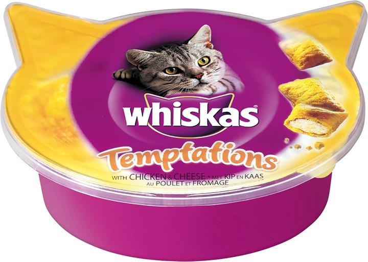 Immagine prodotto Whiskas Tentazioni di pollame e formaggio (Adulto, 1 pz., 60 g)