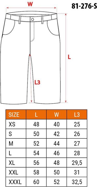 Actual product image Neo PREMIUM shorts 62% cotton 35% polyester 3% elastane Size S (S)