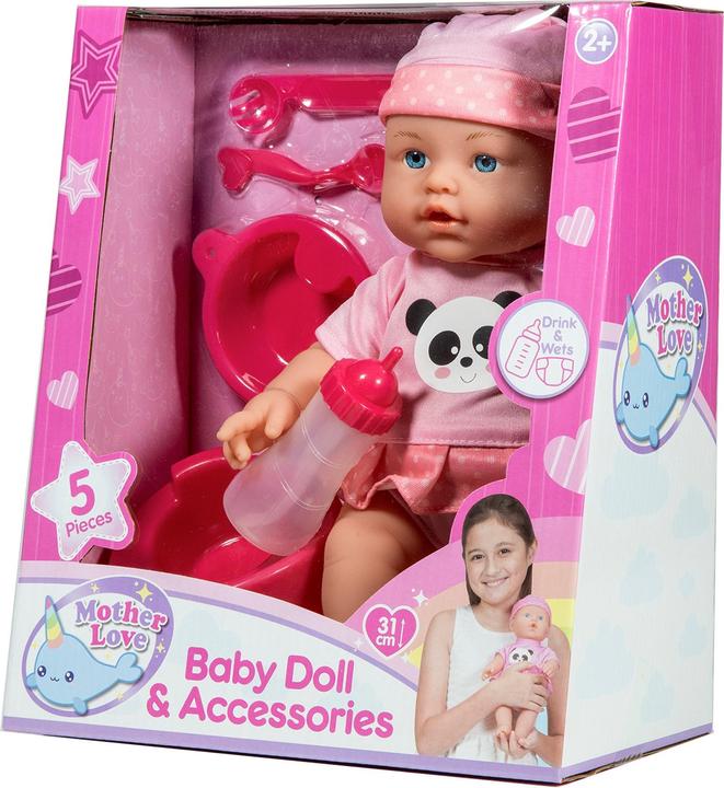 Produktbild Mother love Doll 31Cm Hard Body Drink/Plas8825