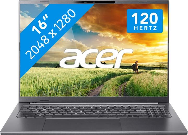 Actual product image Acer Aspire 16 AI OLED (16", 1000 GB, 16 GB, Eng. Int., AMD Ryzen AI 7 350)