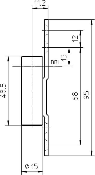 Immagine prodotto Simonswerk Parte del telaio VARIANT V 8000 WF ASR