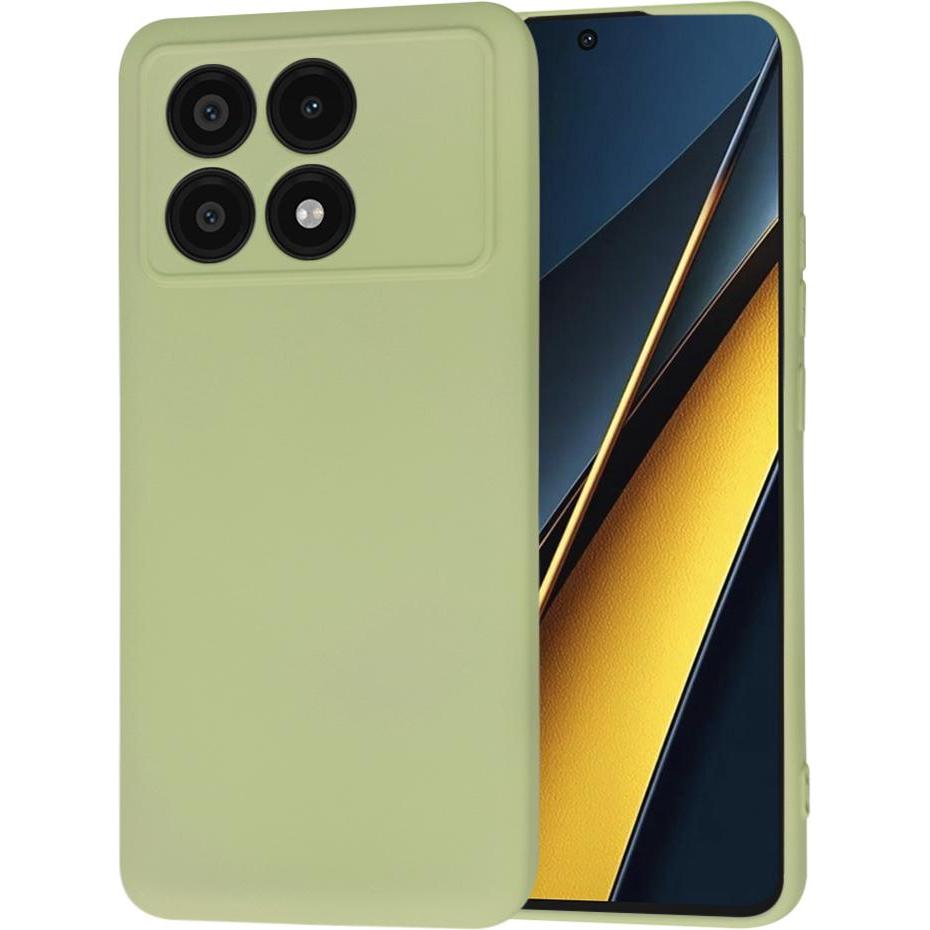 Techsuit - SoftFlex - Xiaomi Poco X6 Pro - Matcha (Xiaomi Poco X6 Pro), Cover smartphone, Verde