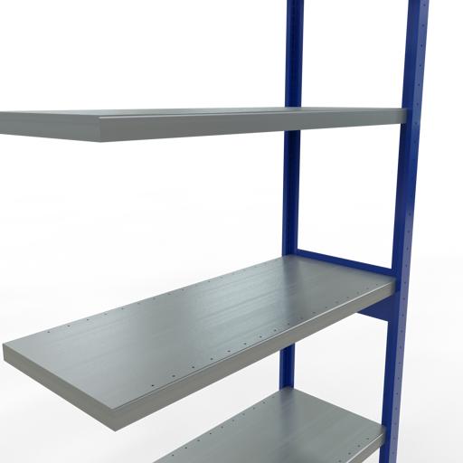 Actual product image Schulte Lagertechnik MULTIplus250 boltless add-on bay system with length bolts