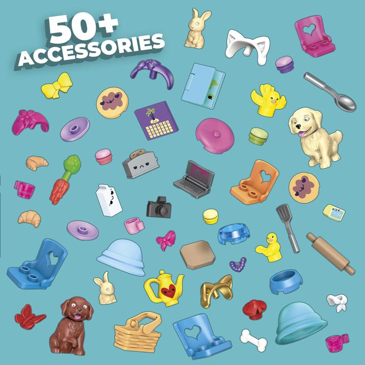 Actual product image Mega Bloks Mega Construx - Barbie playset bundle