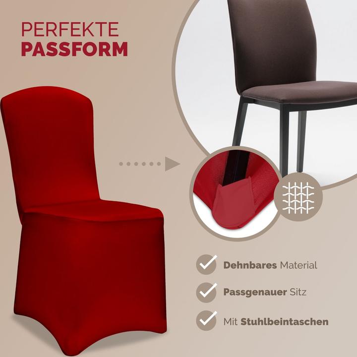 Produktbild Detex Stuhlhussen 4er Set