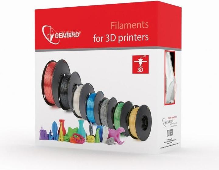 Produktbild Gembird Filamentcassette PLA schmale Spule (PLA, 1.75 mm, 1183 g, Violett)