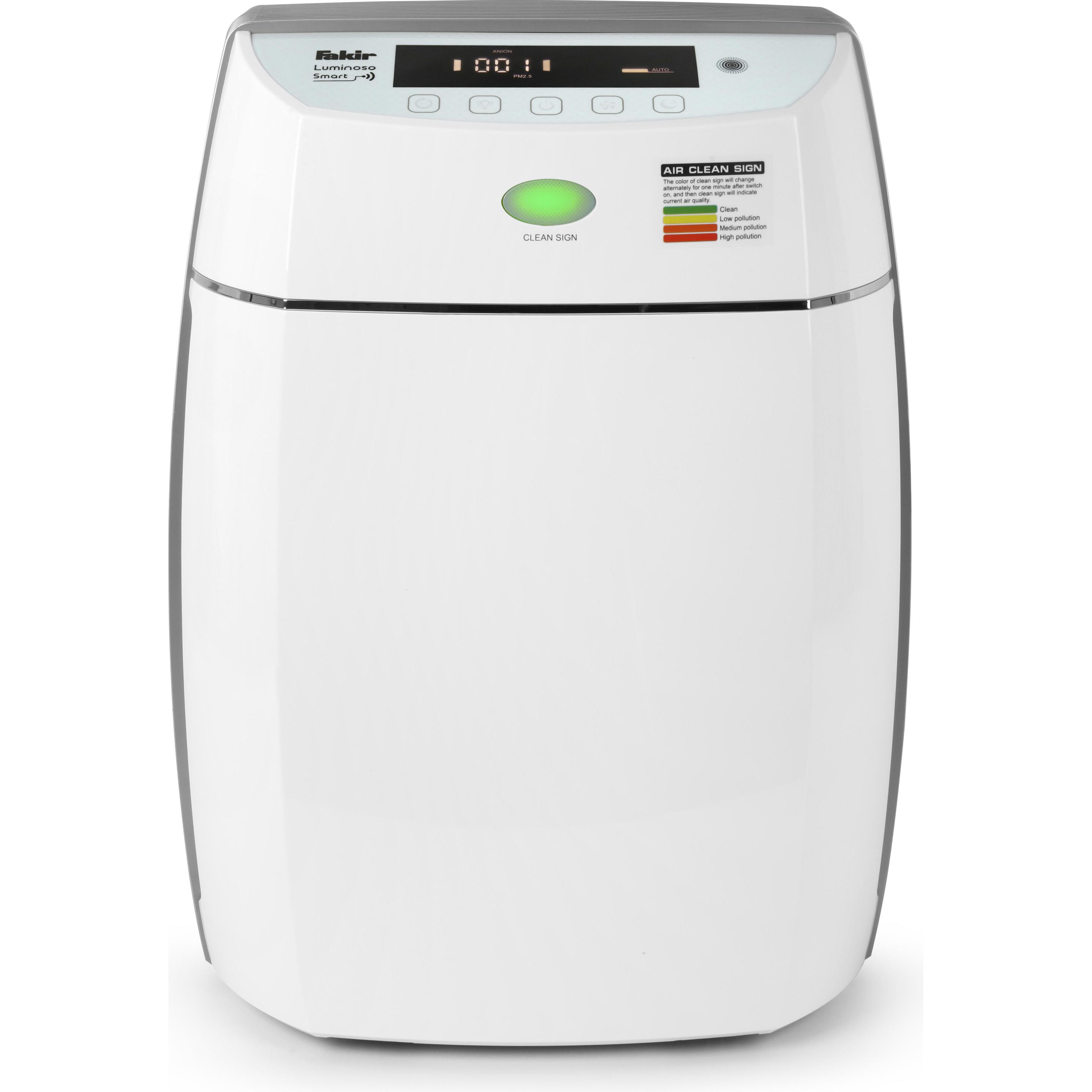 Fakir SDA Luftreiniger Premium Luminoso smart, Luftreiniger, Weiss