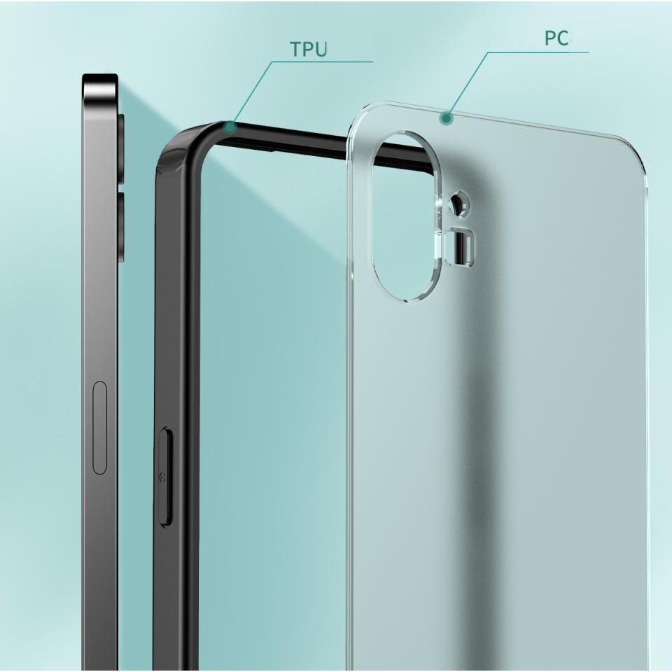 Thumbnail - Screenguard Anti-Impact Hülle (Nothing Phone (1)), Smartphone Hülle, Blau, Transparent