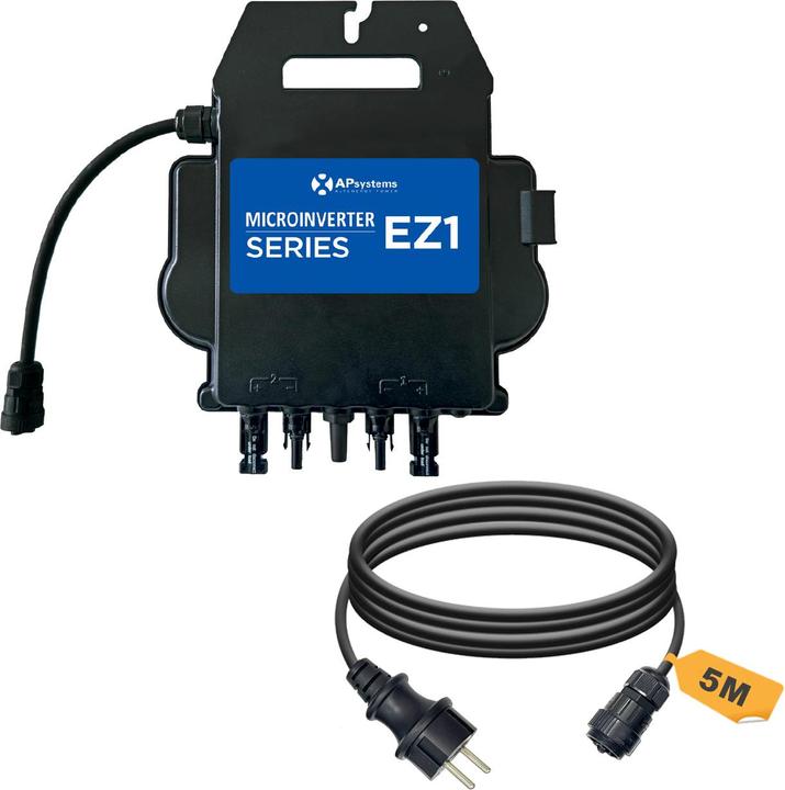 Produktbild APSystems Mikrowechselrichter EZ1-M + Kabelbündel