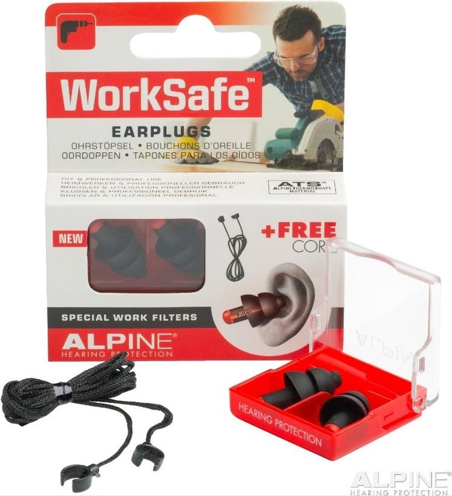 Actual product image Alpine WorkSafe (2 x)
