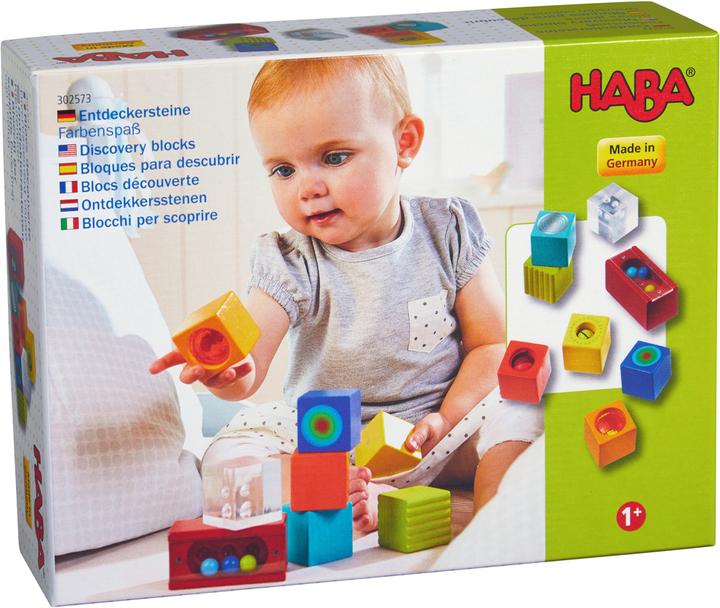 Actual product image Haba Discovering stones Colour fun