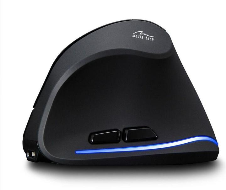 Actual product image Media-Tech Wireless Vertical Mouse for VERTIC MT1122 (Wireless)
