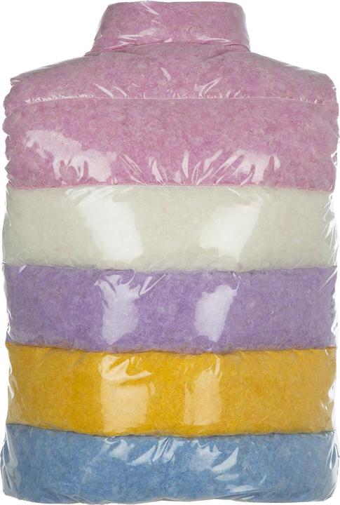 Actual product image Goosetech N° 50 Girl Piumino smanicato trasparente multicolor (14)