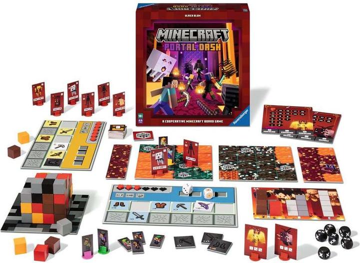 Produktbild Ravensburger MinecraftMagma & Monsters (Multilingual, 1 - 4 Spieler)