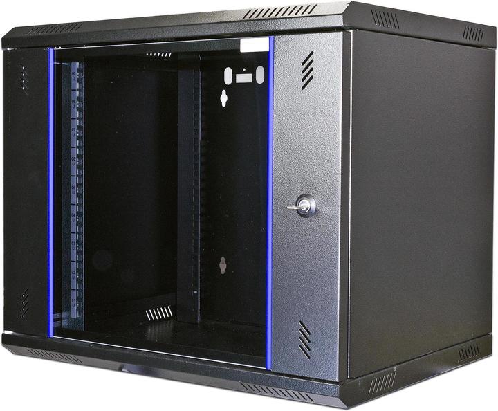 Image du produit Wirewin Armoire murale 600X450X12U Pro 2nd Gen 19 / 12UH / Noir (12 HE, Rack 19 pouces)
