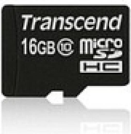 Produktbild Transcend 16GB MICROSDHC CLASS 10 UHS-I (16 GB, microSDHC, U1, UHS-I)