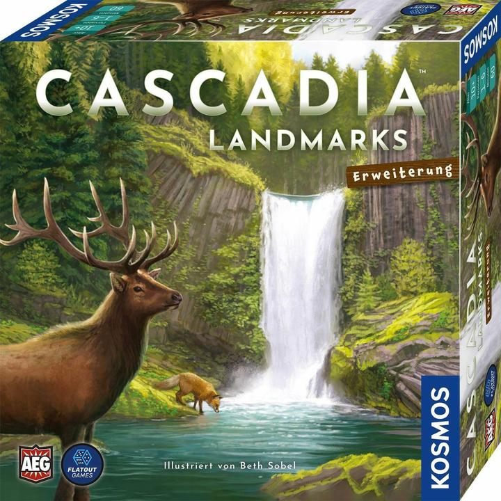 Produktbild Kosmos Cascadia Landmarks (Deutsch, 1 - 6 Spieler)