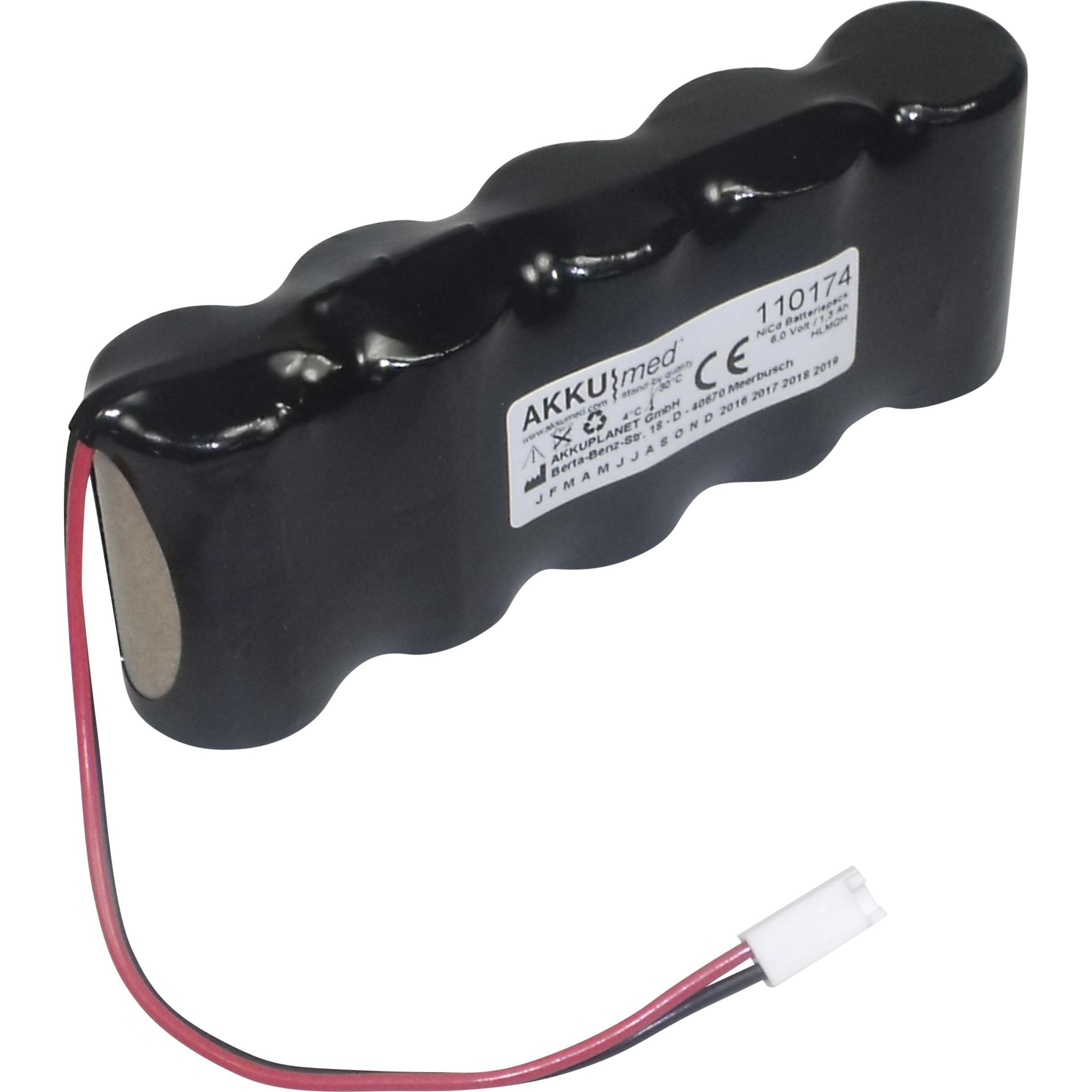 Thumbnail - AccuCell, Zubehör Gesundheitsmessgeräte, NC Akku passend für Nonin Medical PulsoxiMeter 8600/ 8604/ 8700/ 8800 CE Konfor...