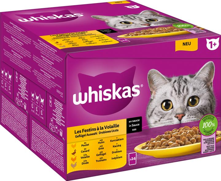 Whiskas Frischebeutel (Adult, 24 pcs., 2300 g)