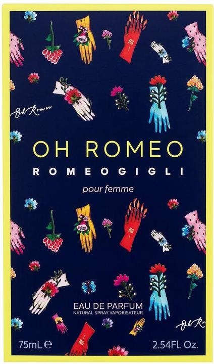 Actual product image Romeo Gigli Oh Romeo (Eau de parfum, 75 ml)