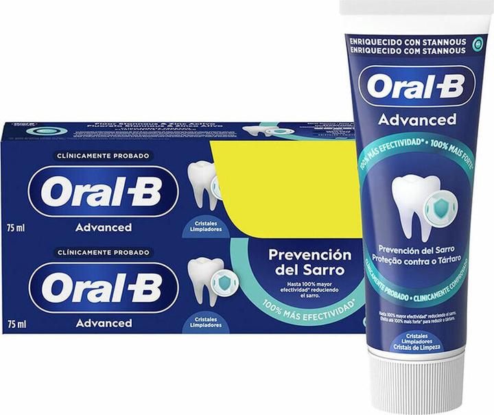 Oral-B ZAHNCREME ZUR ZAHNSTEINPRÄVENTION 2 x 75 ml (75 ml)