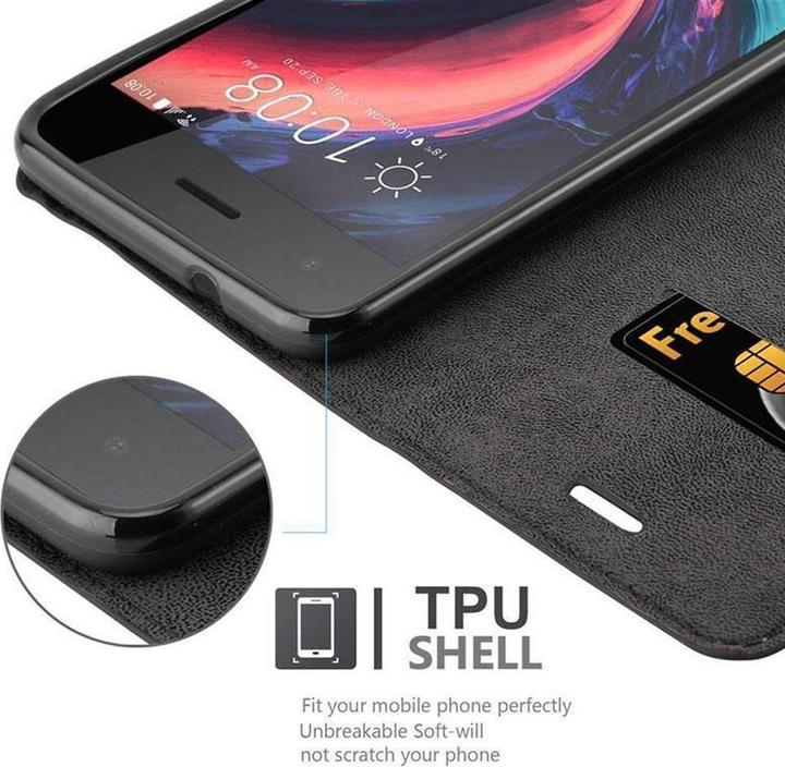 Produktbild Cadorabo Book Invisible Magnet Cover (HTC Desire 10 Pro)
