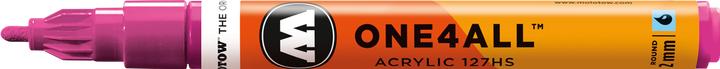 Actual product image Molotow Permanent marker One4All 127 HS refillable 2mm magenta (Magenta, 2 mm, 1 x)