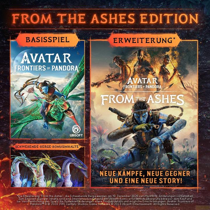 Image du produit Ubisoft Avatar: Frontiers of Pandora - From the Ashes Edition (PS5, DE, FR, IT)