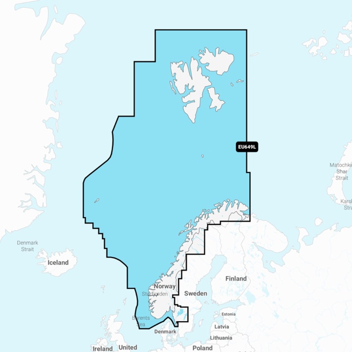 Actual product image Navionics Gold XL9: 49XG Norway