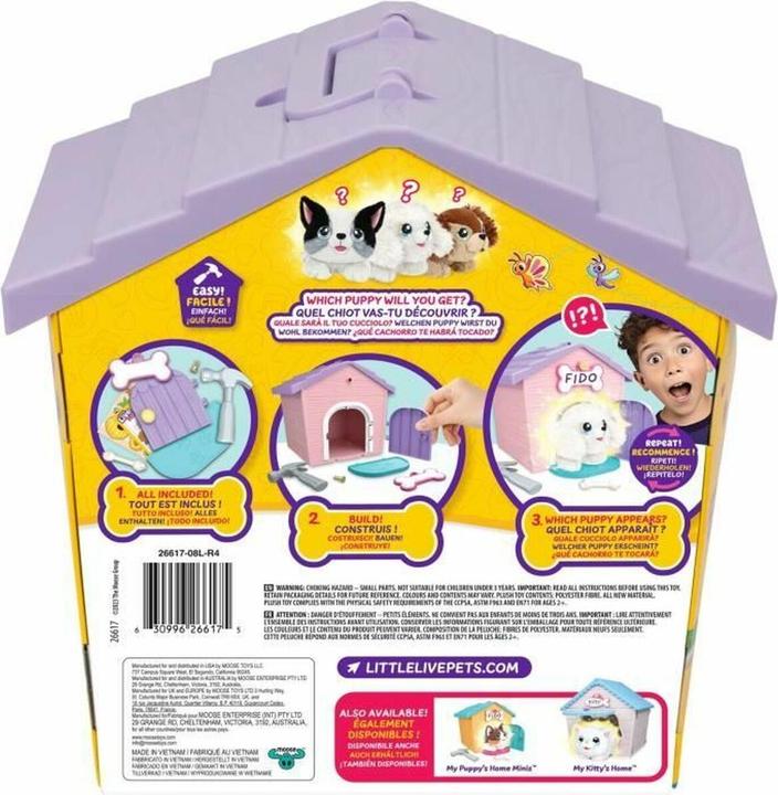 Little Cucciolo di casa Sorpresa Mini rosa (22.20 cm)