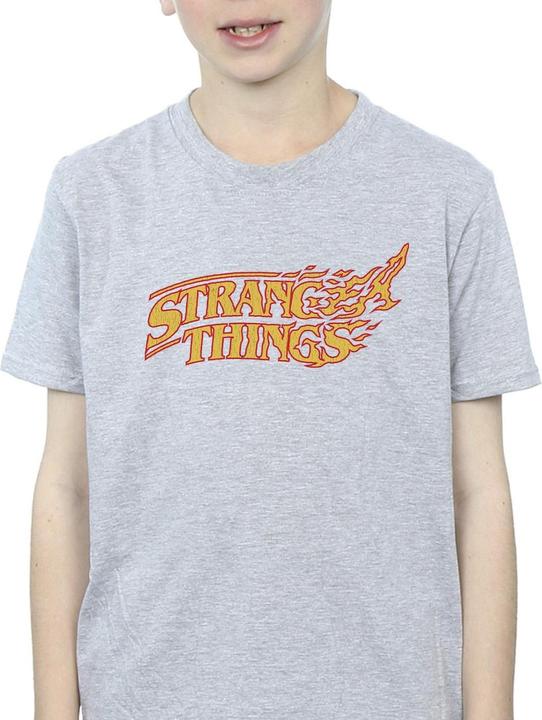Produktbild Netflix Stranger Things Logo Breaking TShirt Jungen (152, 158)