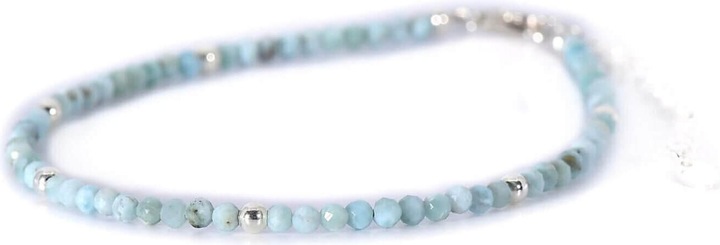 Balibay Celest (Edelstein, 925 Sterling Silber, Larimar, 27 cm)