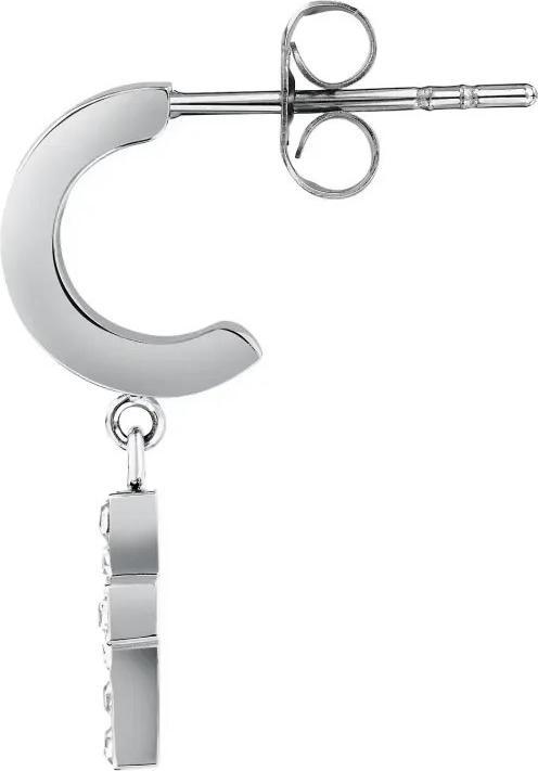 Immagine prodotto La Petite Story - Single steel earring "+" LPS02AQM91 (Acciaio inossidabile)