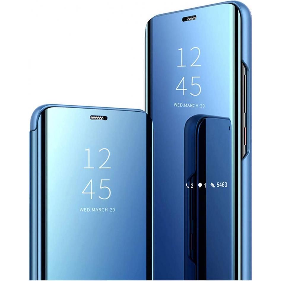 Thumbnail - Screenguard Xiaomi Redmi Note 10 5G Clear View Flip Case (Xiaomi Redmi Note 10 5G), Smartphone Hülle, Blau