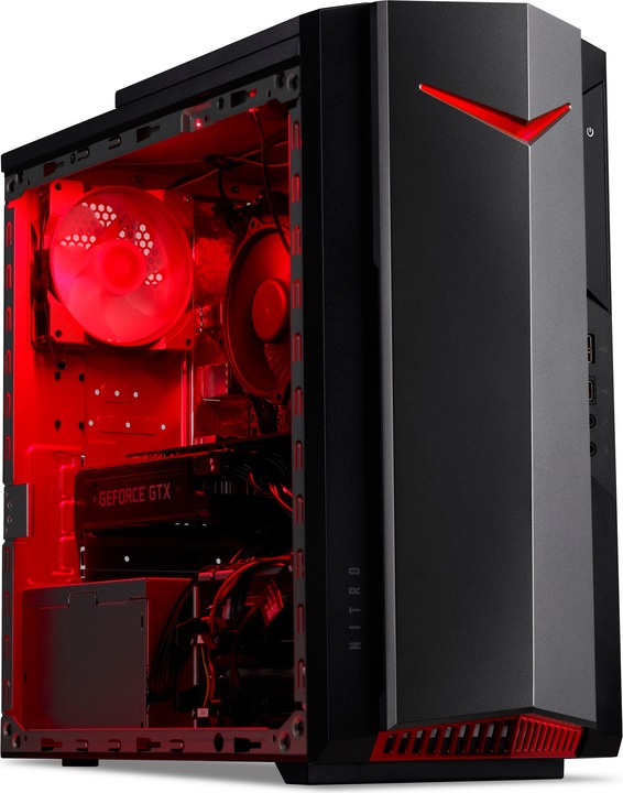 Produktbild Acer Nitro 50 – N50-610 (Intel Core i7-10700, 16 GB, 1024 GB, GeForce RTX 2060)