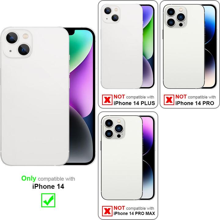 Actual product image Cadorabo Case for Apple iPhone 14 compatible with Magsafe Protective Cover (Apple iPhone 14)