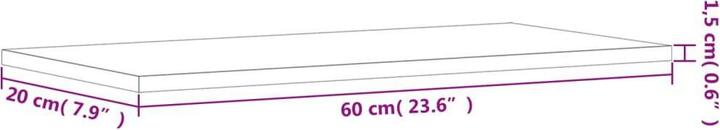 Image du produit vidaXL Wandregal