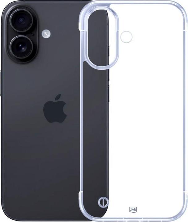Actual product image 3MK Etui Just20g Clear Case do iPhone 16 Plus (Apple iPhone 16 Plus)