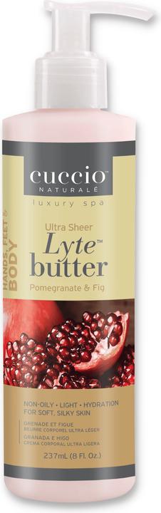 Immagine prodotto Cuccio Naturale Hydrating Lyte Butter Lotion Pomegranate & Fig (Burro corpo, 240 ml)