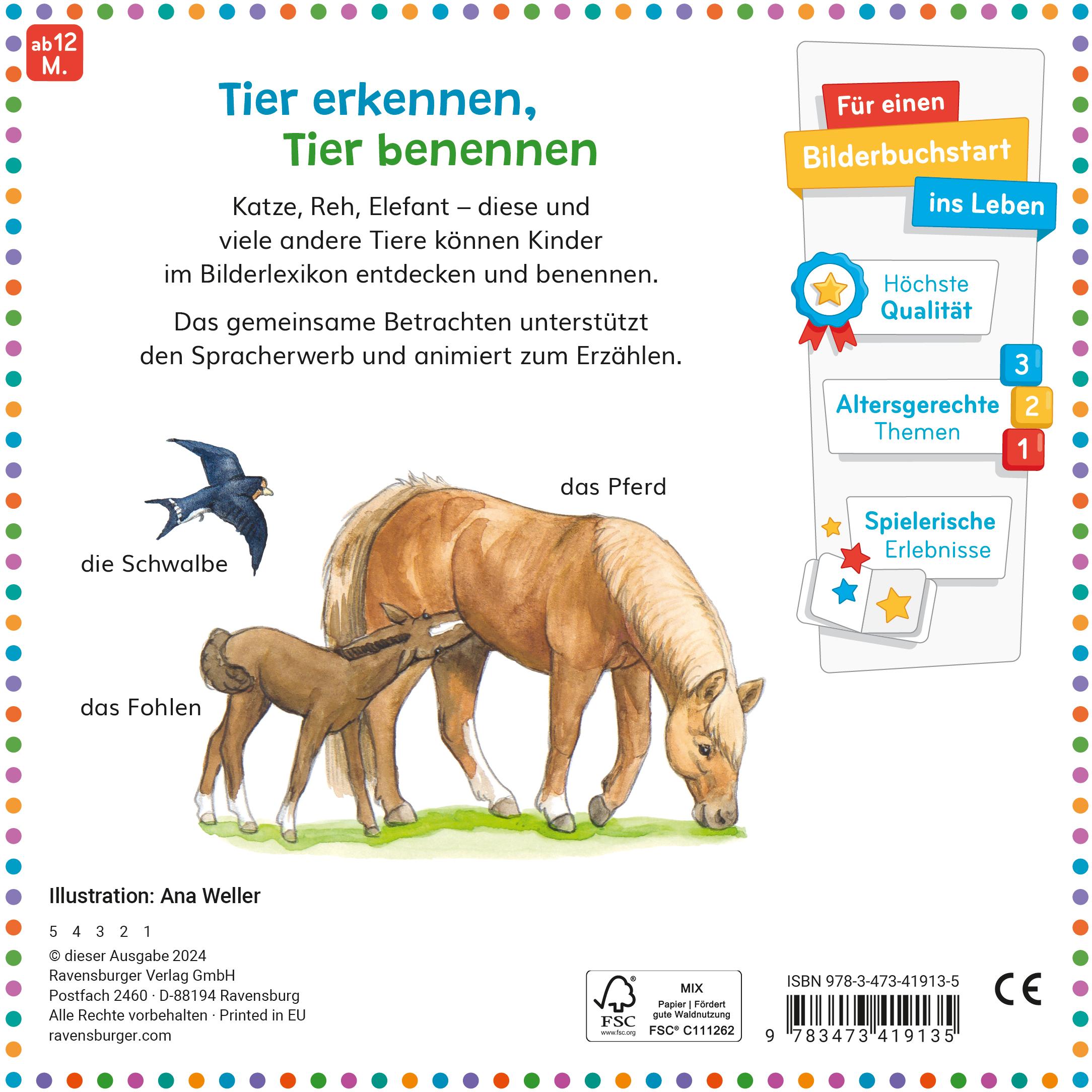 Thumbnail - Mein allererstes Tierlexikon, Kinderbücher von Ana Weller