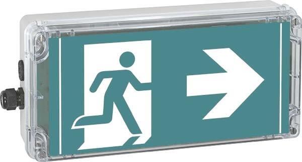 Actual product image Eaton Ex escape sign light EXIT V-CG-S 12191020021