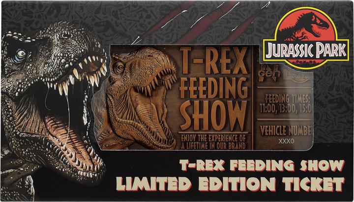 Image du produit Fanattik Réplique de Jurassic Park 1/1 Feeding Show Ticket