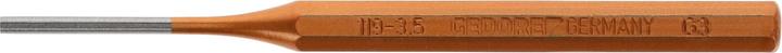 Image du produit Gedore Chasse-goupilles, 1 pièce, 3,5 mm, acier/peinture, argent/cuivre